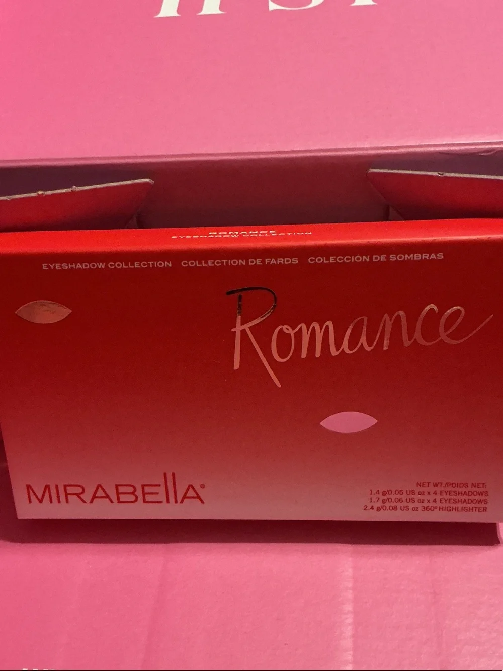 Romance Eyeshadow Palette + Highlighter